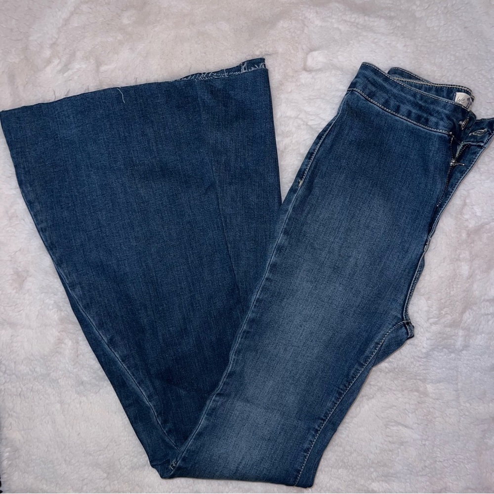 We the free ultra high-rise bell bottom 70s flare